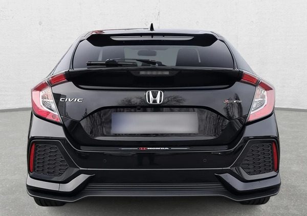 Honda Civic cena 63500 przebieg: 88837, rok produkcji 2017 z Rzepin małe 232